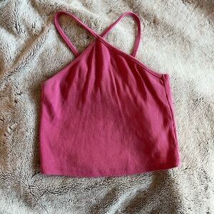 Zara Cropped Tank Top